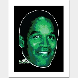 Vintage Oj Simpson Original Fan Art Posters and Art